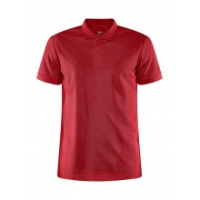 Craft Sport Polo Core Unify (functional recycled polyester) red Men